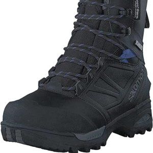 Salomon Women's Toundra Pro Climate Waterproof Leather Winter Boots 7.5 SMALLEr